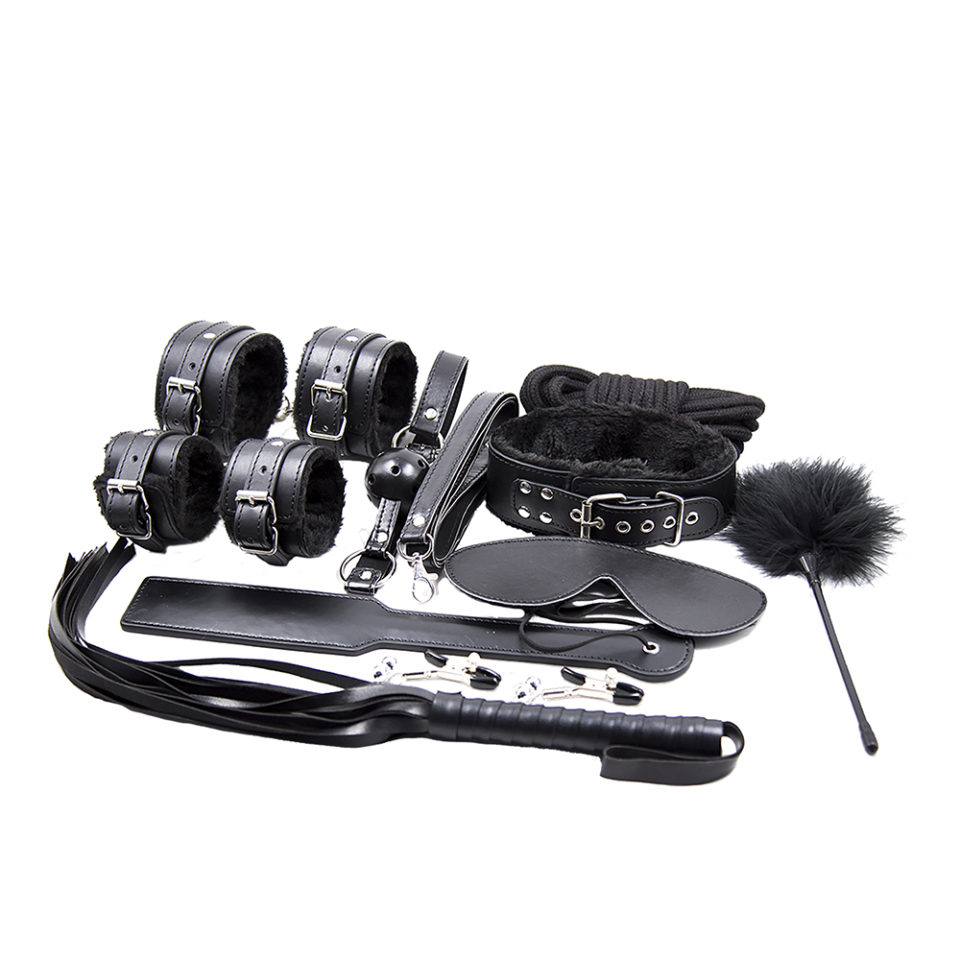 Blaze Ultimate sidumisvahendite komplekt BDSM mängudeks