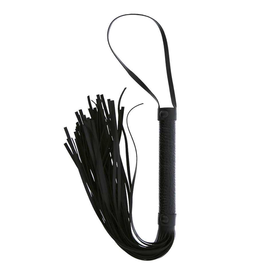 Blaze Whip Croco Black kunstnahast piits