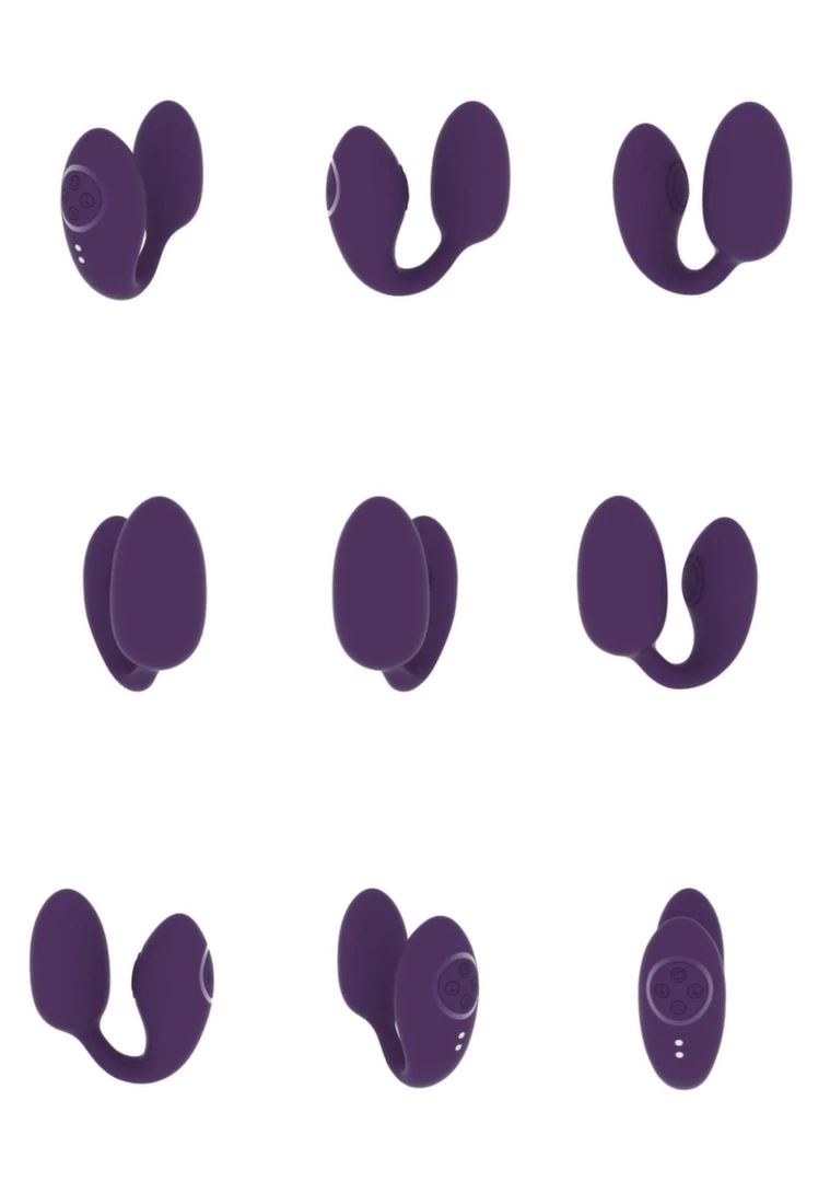 Aika Pulse Wave Dual Motor Wireless Love Egg Purple 2