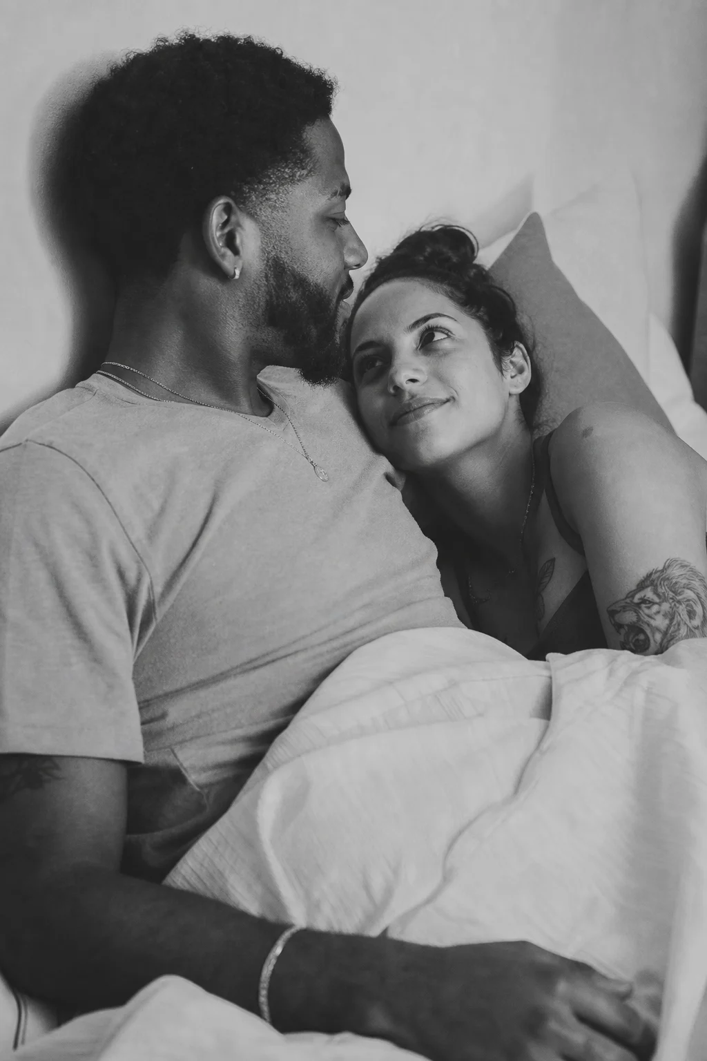 Quiet intimate afterglow