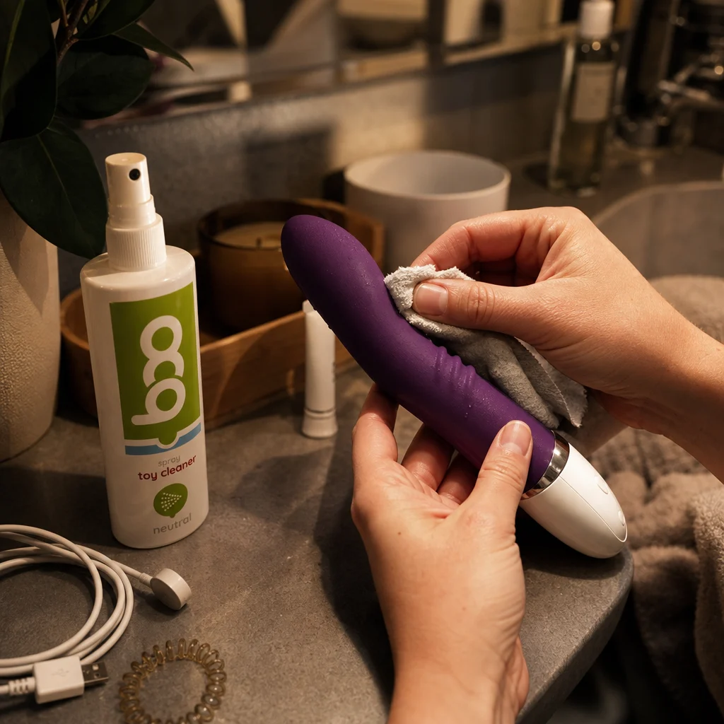 Wiping waterproof vibrator