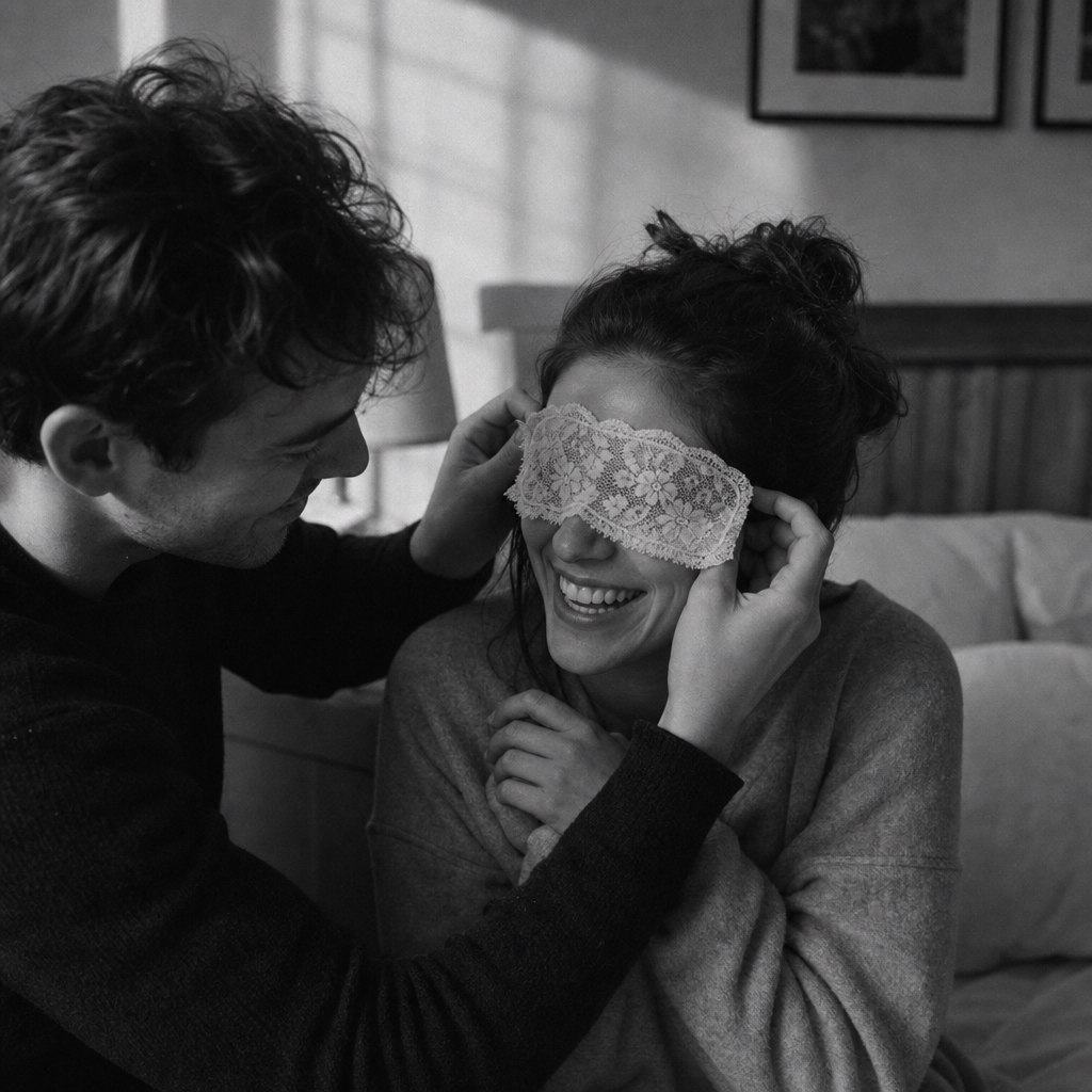 Trust with blindfold