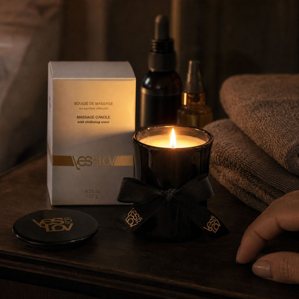 Melting massage candle