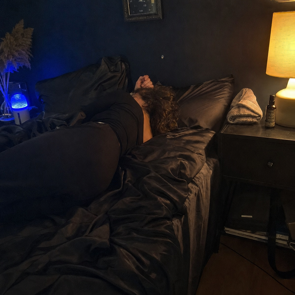 Calm aftercare moment