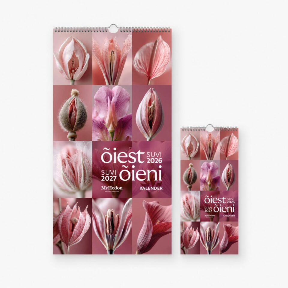 "Õiest õieni" Floral Wall Calendar