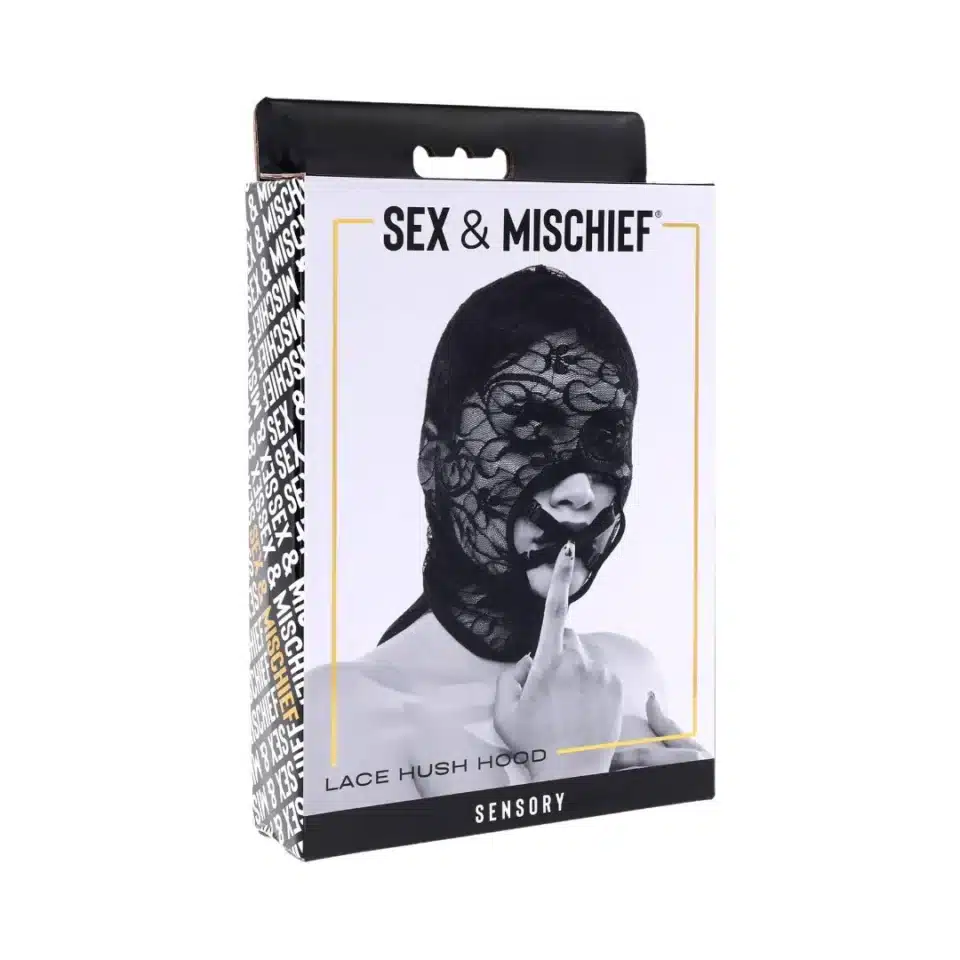 SEX AND MISCHIEF LACE HUSH HOOD